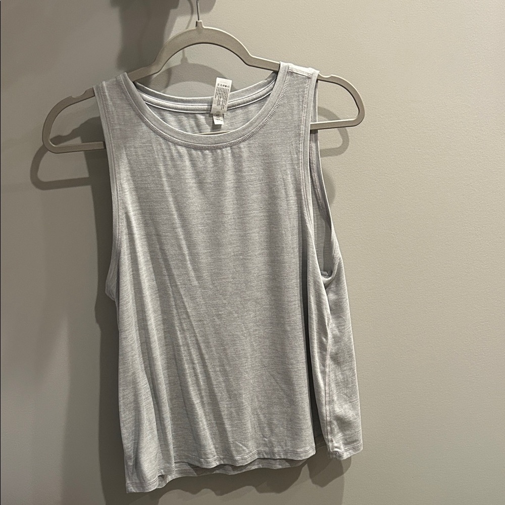 Yogalicious Light Gray Tank Top